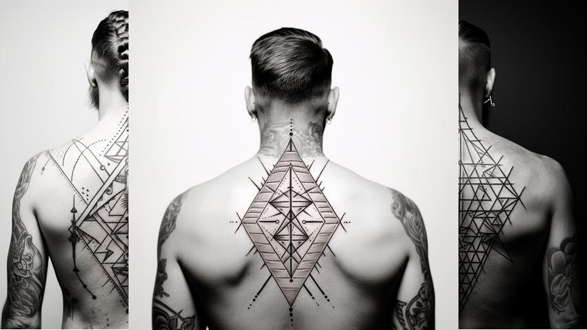 Tatuaggio 2 triangoli