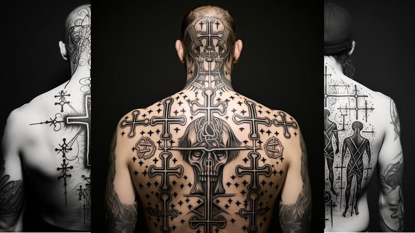 Tatuaggio 3 croci