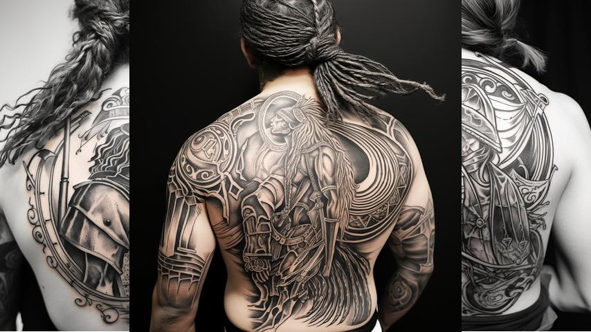 Tatuaggio Achille Iliade