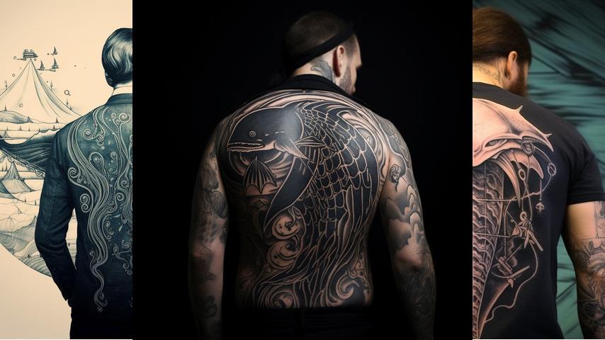 Tatuaggio balena