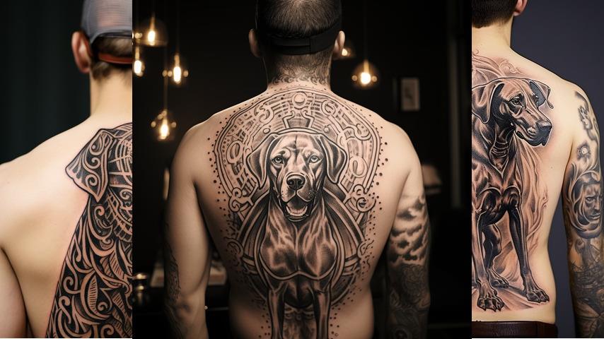 tatuaggi con cane