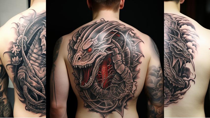 Tatuaggio dinosauro