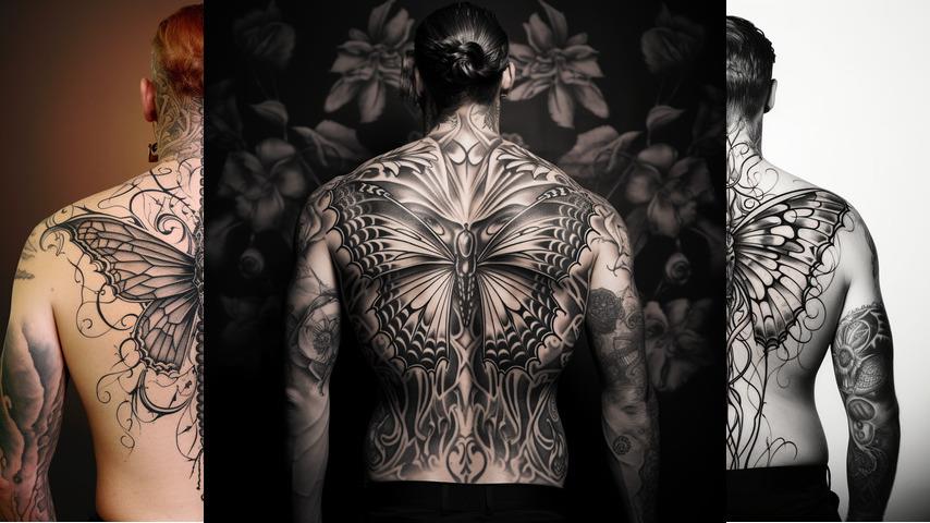 tatuaggi con farfalla