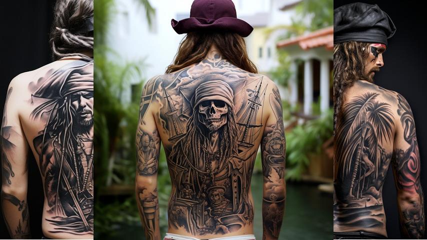 Tatuaggio Jack Sparrow