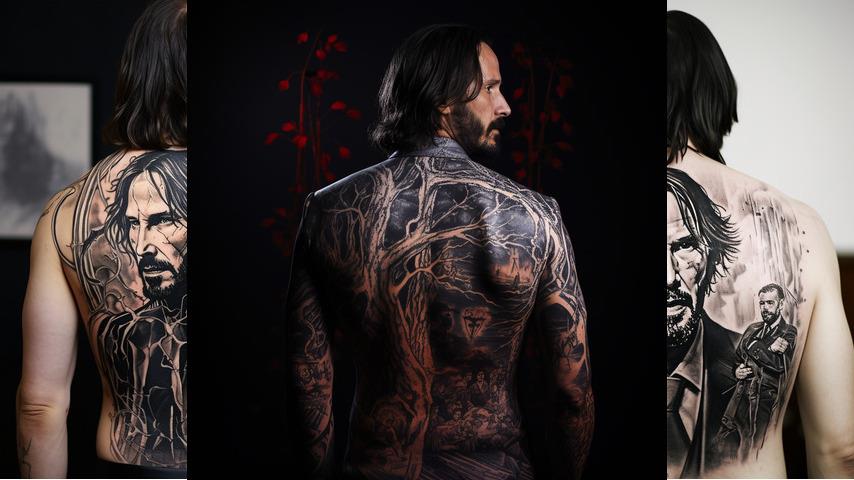 Tatuaggio John Wick