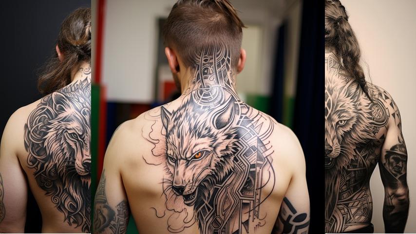 Tatuaggio lupo