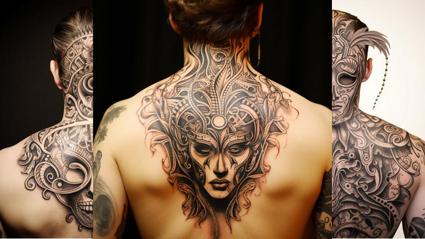 Tatuaggio maschera veneziana