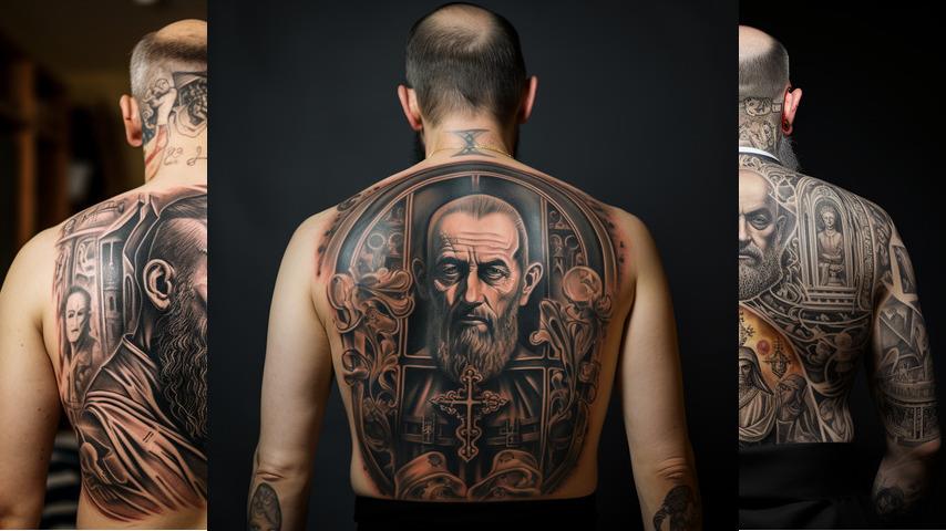 Tatuaggio Padre Pio