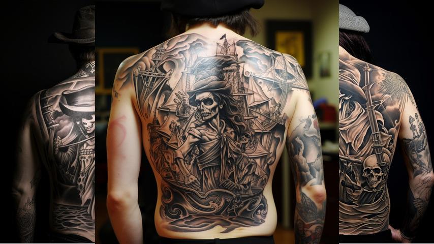 tatuaggi con pirata