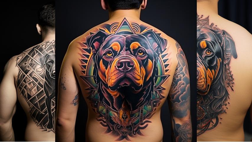 Tatuaggio Rottweiler