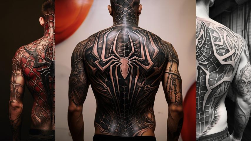 tatuaggi con Spiderman