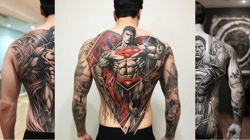 Tatuaggio Superman