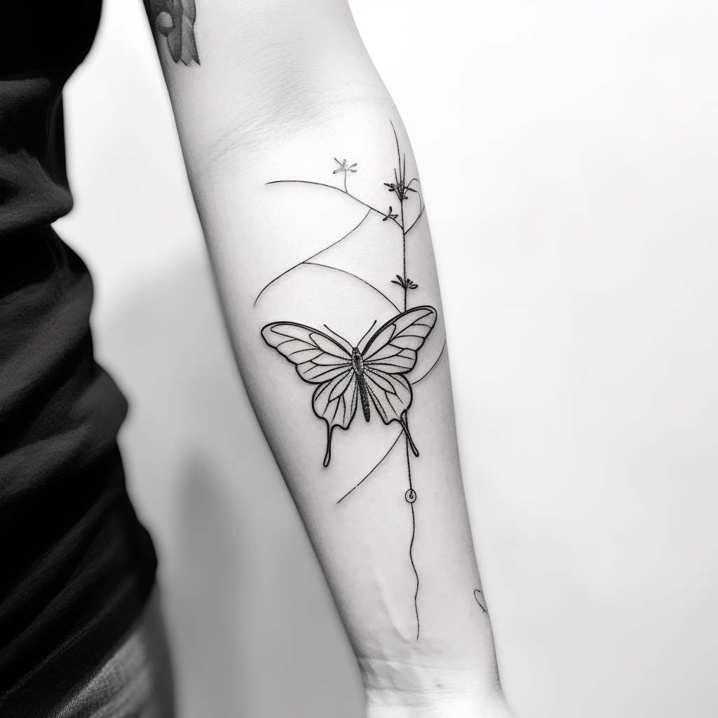 farfalla stilizzato