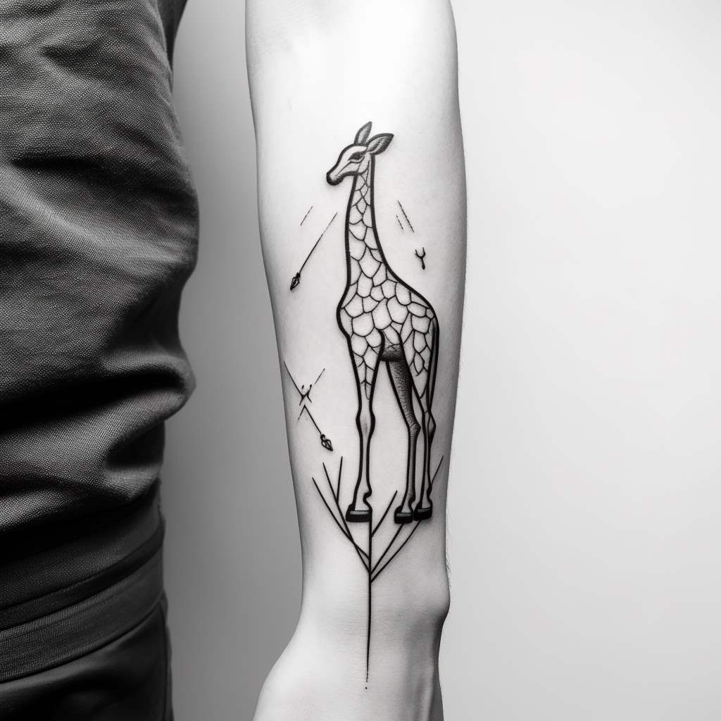 giraffa stilizzato