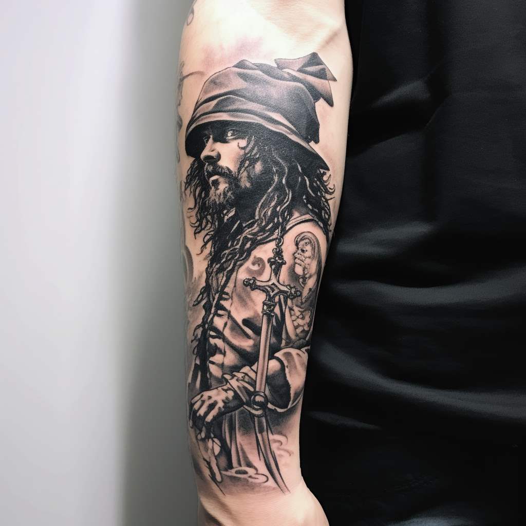 Jack Sparrow stilizzato