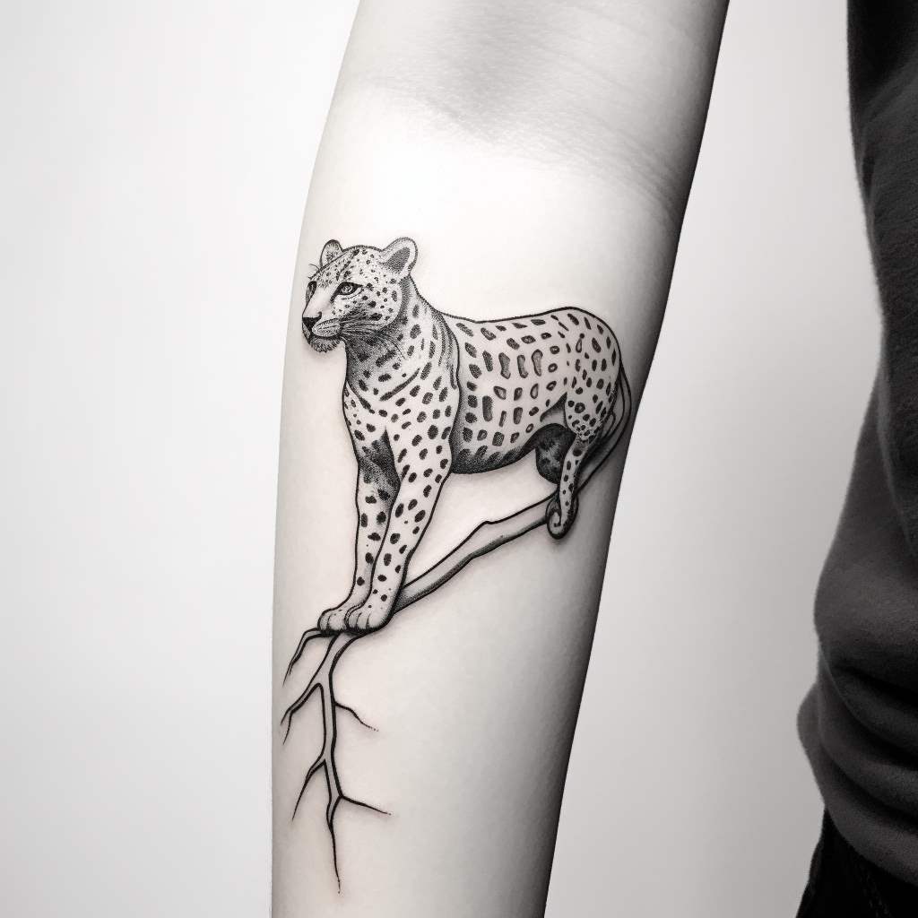 leopardo da donna