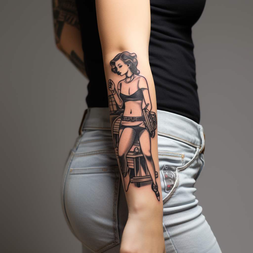 pin up da donna